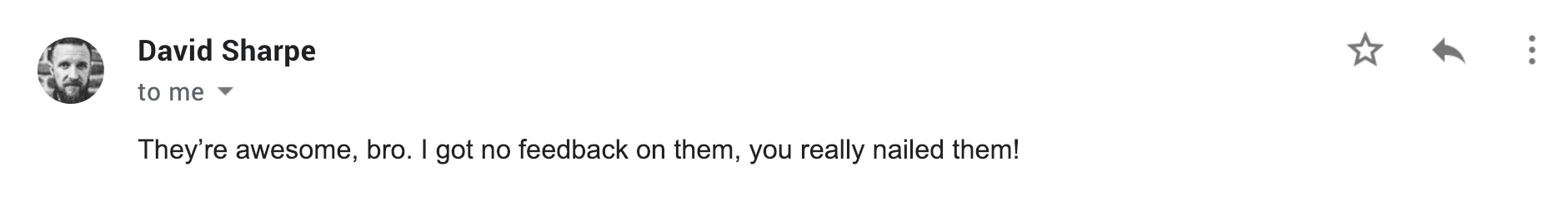 Client review