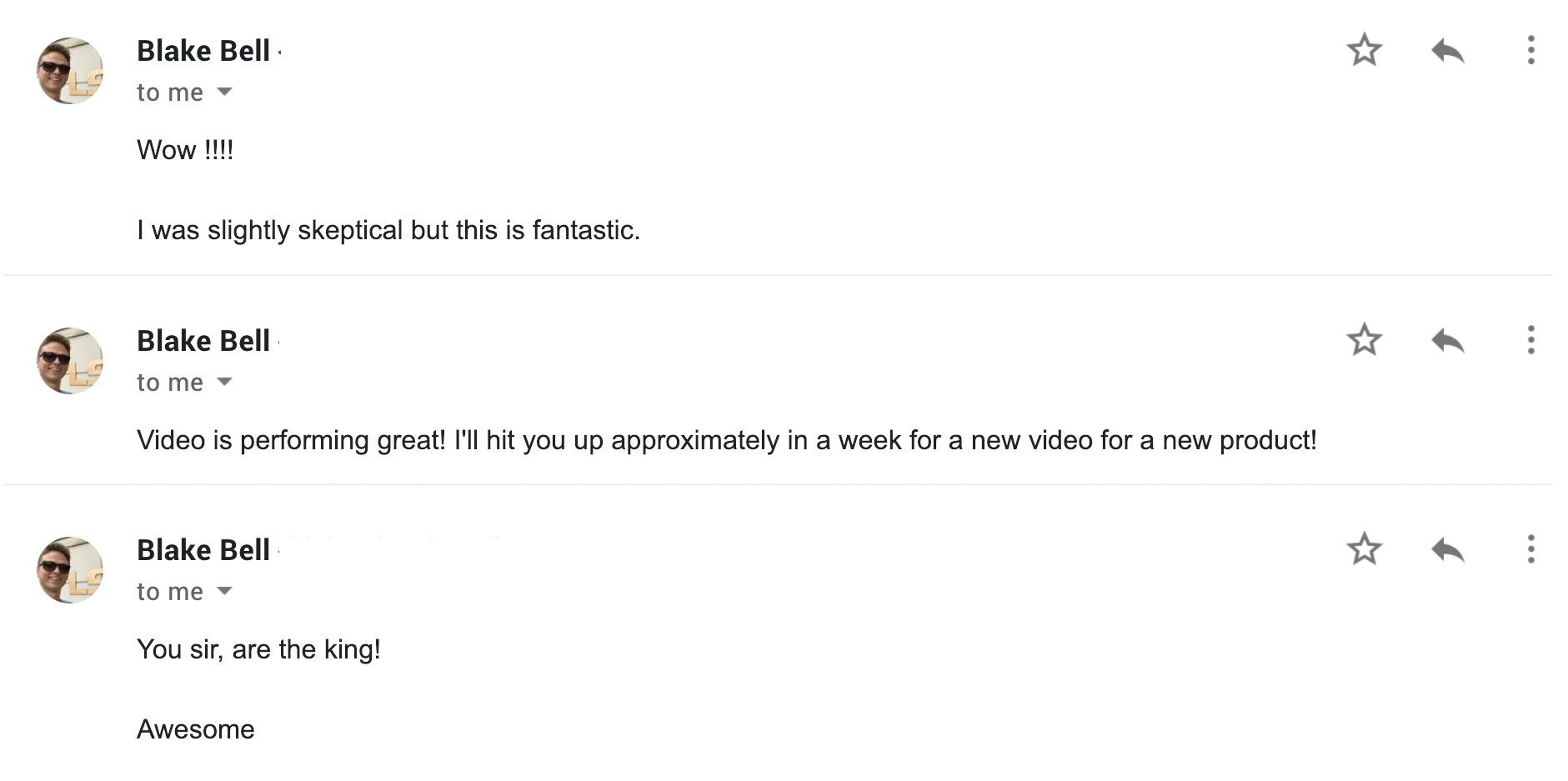 Client review